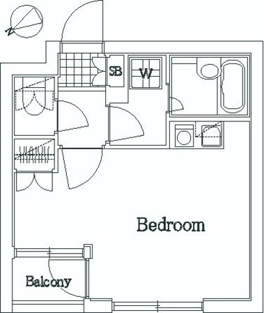 ファーストプレイスCQレジデンスの物件間取画像